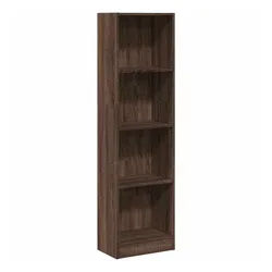 vidaXL Bücherregal Bücherregal Braun Eichen-Optik 40x24x143 cm Holzwerkstoff, 1-tlg. braun
