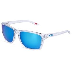 Oakley OO9448 SYLAS Herren-Sonnenbrille Vollrand Eckig Kunststoff-Gestell, transparent