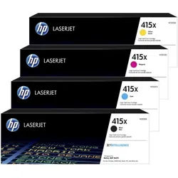 HP 415X (W2030/31/32/33X) - 4-farbig - Toner - Hohe Kapazität - Multipack