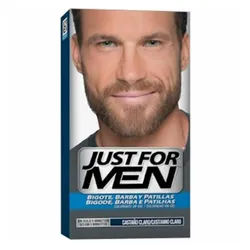 Just For Men Haarpflege-Set Schnurrbart und Bart Hellbraun 28 4g