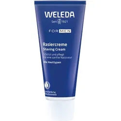 Weleda Herrenpflege RasurZertifizierte Naturkosmetik für eine sanfte Rasur, Schutz und gepflegte HautFor Men Rasiercreme 75 ml