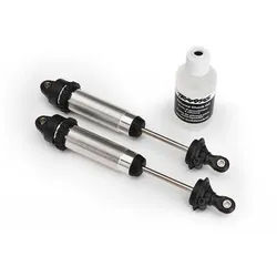 Traxxas Modellbausatz 8450 Dämpfer GTR 134mm silber Alu (gebaut ohne Federn) vo Gewinde