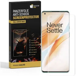 6x Panzerfolie für OnePlus 8 Pro FULL COVER Displayschutz Displayfolie MATT