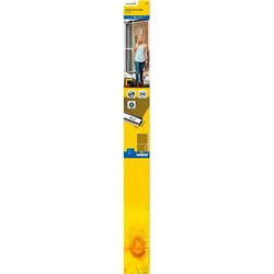 SCHELLENBERG Insektenschutz-Tür Plus für Balkontüren und Terrassentüren, (Set, 1-St), Fliegengitter mit Rahmen, 100 x 210 cm in weiß und anthrazit weiß