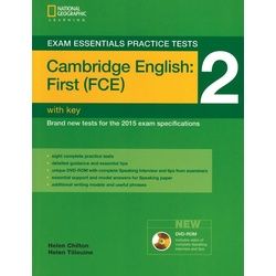 Exam Essentials: Cambridge First Practice Tests 2 W/Key + DVD-ROM