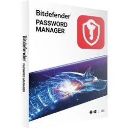 Bitdefender Password Manager 2026 | 1 Gerät | 1 Jahr | Sofortdownload + Produktschlüssel