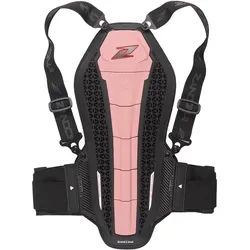 Zandona Hybrid Back Pro X6 Rückenprotektor, pink, Größe S für Männer