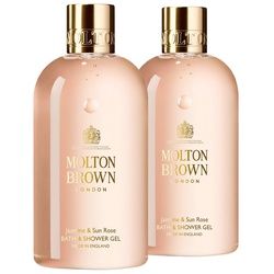 Molton Brown Jasmine & Sun Rose Bath & Shower Gel Doppelpack (2er Set) Duschgel 600 ml