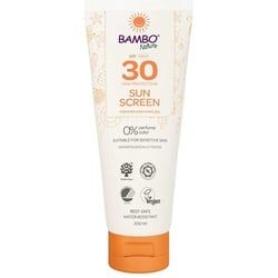 Bambo Nature Sonnencreme farb- u. parfümfrei SPF30 200 ml, 6 Stück
