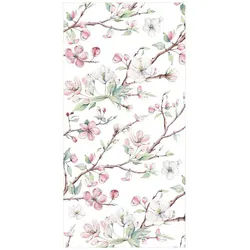 Bilderdepot24 Teppich Teppich Vinyl Flur Küche Muster funktional lang modern, Läufer - weiss glatt, nass wischbar (Schmutz, Tierhaare) Saugroboter & Bodenheizung geeignet weiß 80 cm x 160 cm