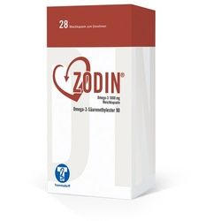 ZODIN Omega-3 1000 mg Weichkapseln 28 St