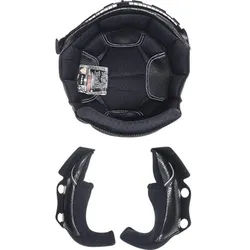 LS2 OF601 BOB Carbon Innenfutter & Wangenpolster, schwarz, Größe XL