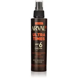 Arval Half Times Ultra Times SPF 6 Sonnenöl für Körper und Gesicht 125 ml