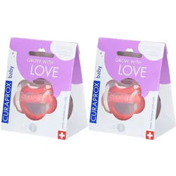 Curaprox® Korrektive Schnuller für Babys Größe 1, 1 bis 2,5 Jahre