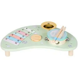 My Baby Lou Musikset , Multicolor , Holz, Metall , Schima , massiv, Sperrholz , 21.5x12.2x39 cm , EN 71 , Spielzeug, Holzspielzeug