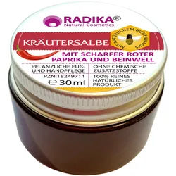 Bioherba Kräutersalbe mit scharfer roter Paprika und Beinwell Salbe 30 ml Unisex