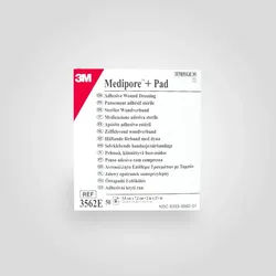 3M Medipore plus Pad steriler Fertigverband mit Wundauflage 6 x 10 cm 50 Stück