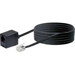 Schwaiger Bürostuhl Schwaiger Telefon Verlängerungskabel TVL6332 533 schwarz