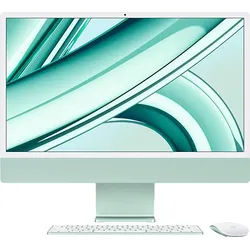 APPLE iMac (2023), All-in-One PC mit 23.5 Zoll Display, Apple M3 Chip, 8 GB RAM, 10-Core GPU, 256 SSD, Grün