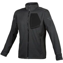 Macna Ripple Damen Sweatjacke, schwarz-grau, Größe S