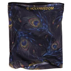 Holyfreedom Polar Pavone Multifunktionstuch, schwarz-blau für Männer