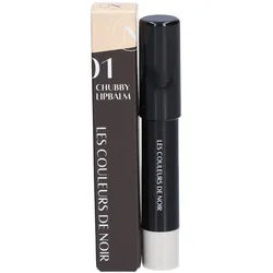 Les Couleurs de Noir Chubby LipBalm 01 Pearl