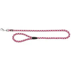 TRIXIE Hundeleine Trixie Cavo Reflect Leine - 1 m Farbe / Größe: Fuchsia / S-M rot S-M