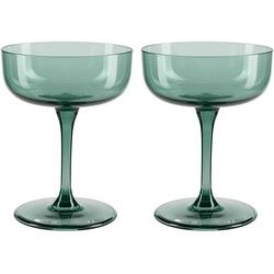 like.Villeroy & Boch Sektglas , Grün , Glas , 2-teilig , 100 ml , Gläser, Champagner- & Sektgläser