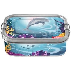 Step by Step Schulzubehör Edelstahl-Lunchbox Xanadoo Dolphin Pippa