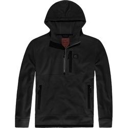 Vintage Industries Vinson Hollow Fibre Fleece Hoodie, schwarz, Größe XL für Männer