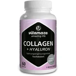Vitamaze Collagen + Hyaluron hochdosiert Kapseln 60 St 60 St Kapseln