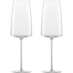 ZWIESEL GLAS Serie SIMPLIFY Sektglas leicht & frisch mundgeblasen 2 Stück 407 ml