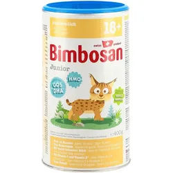 Bimbosan Junior - Milchpulver mit Vanille nach 18 Monaten