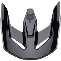 FOX V1 Solid Helmschirm, schwarz, Größe L für Männer