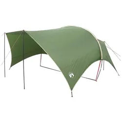 vidaXL Tarp-Zelt Camping Tarp Wasserfest Grün 550 x 400 x 230 cm, (1 tlg) grün