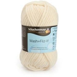 Wash+Filz-it! Bastelfilz Filzwolle, 50 g weiß