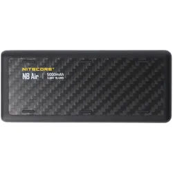 Nitecore Powerbank NB Air, 5000mAh, wasserdicht, 89 Gramm, Carbon-Gehäuse