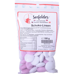 SEEFELDER Schoko-Linsen KDA 100 g