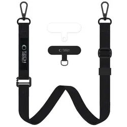 C65 Rope Crossbody Leash - Black