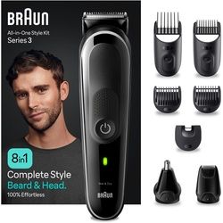 Braun - MultiGroomingKit 'Mgk3440 All-in-one-Styler' in Schwarz Sonstige 1 St schwarz Männer