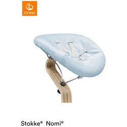 Stokke Hochstuhlliege , Grau, Blau , Kunststoff, Textil , 5-Punkte-Sicherheitsgurt, Bezug abnehmbar und maschinenwaschbar , Baby & Kindermöbel, Babyzimmer, Babywippen & Babyschaukeln