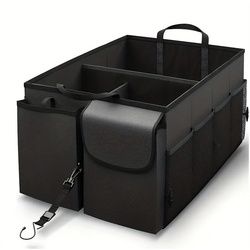 autolock Aufbewahrungsbox Auto Kofferraum Aufbewahrungsbox, Auto Organizer Box schwarz