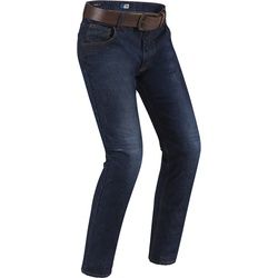 PMJ Deux Motorradjeans, blau, Größe 28 für Männer