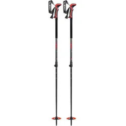 Leki Haute Route 2 Skitourenstock dark anthracite dark red black