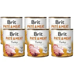 BRIT PATE & MEAT TURKEY 6 x 800g