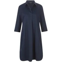 La robe manches 3/4 Fadenmeister Berlin bleu