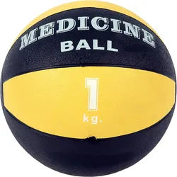 MAMBO Medizinball von 1 Kg bis 5 Kg 3 kg - blau/schwarz 1 Stück