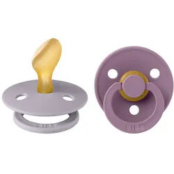 Bibs Anatomischer Schnuller Fossil-Malve 6-18 Monate