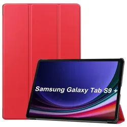 Lobwerk Cover für Samsung Galaxy Tab S9 FE Plus+ X610/X616 2023 12.4 Zoll Zoll Slim Schutzhülle Hardcase aufstellbar und Wake & Sleep Funktion