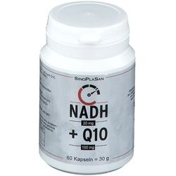 SinoPlaSan Nadh 20 mg + Q10 100 Kapseln 60 St 60 St Kapseln